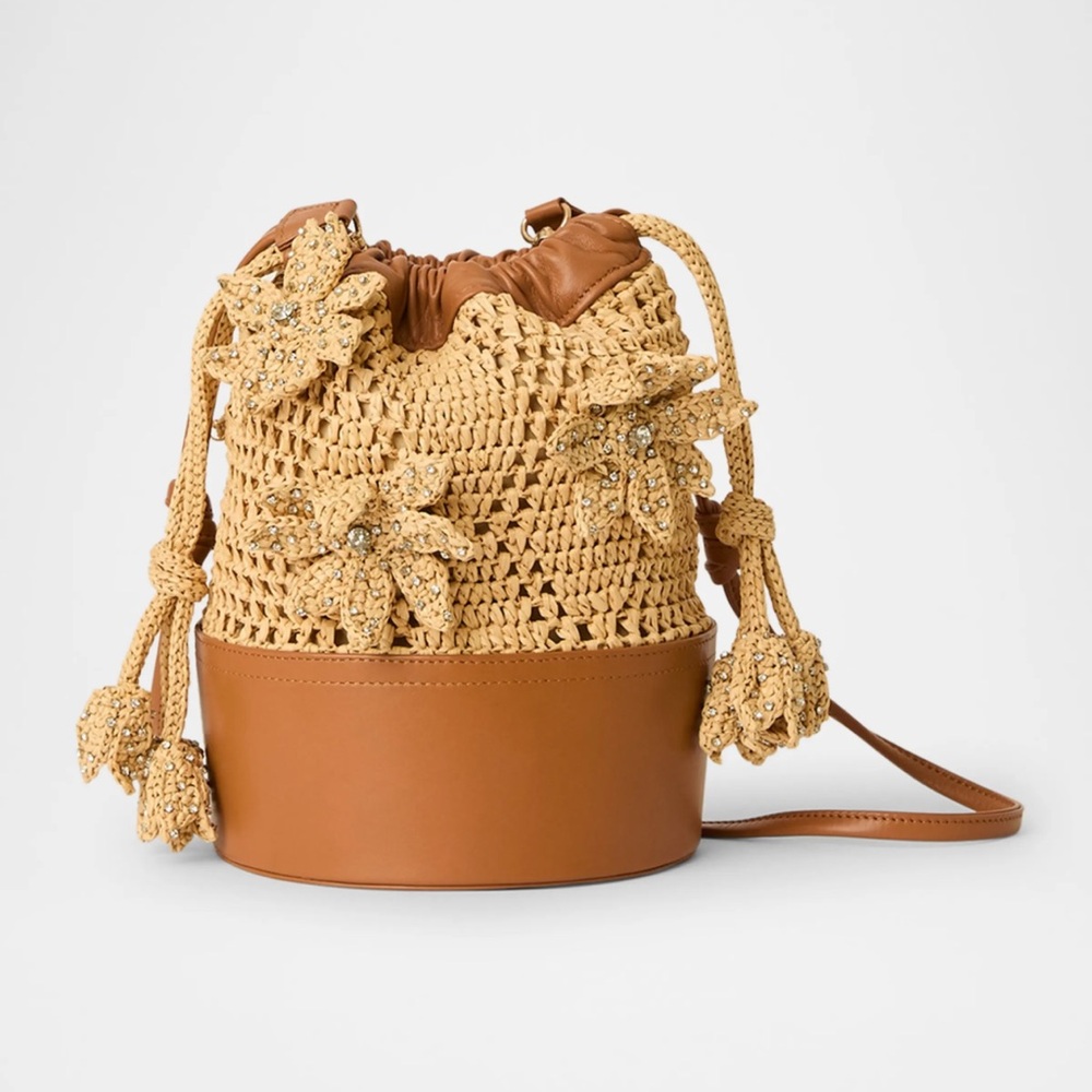 BTB Los Angeles Pernella Drawstring Bucket Bag - NWT